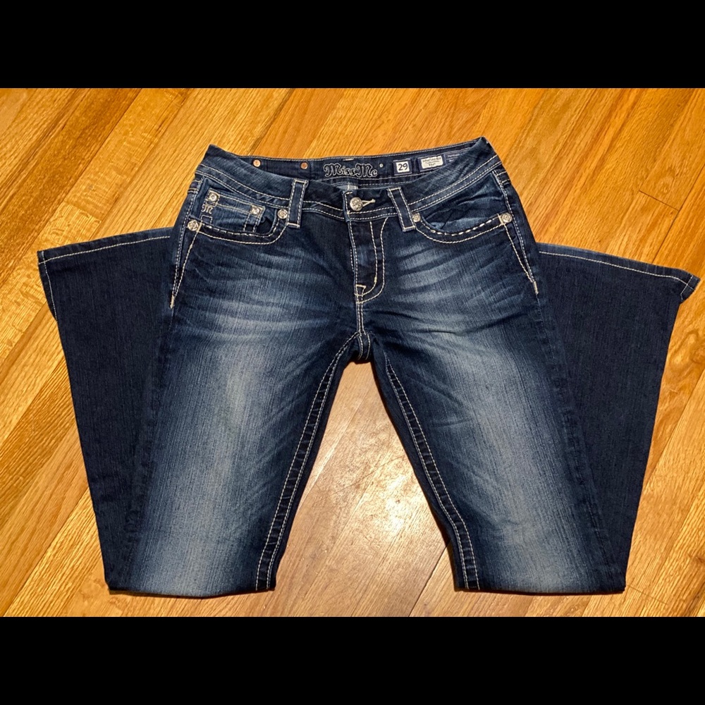 Miss Me Signature Rise 29 Boot Cut JE8076BX